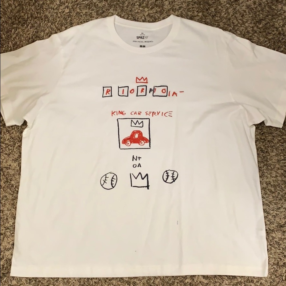 Uniqlo Jean-Michael Basquit Car Service Tee
